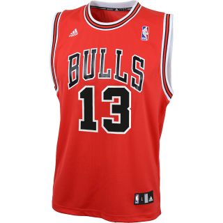 adidas Youth Chicago Bulls Joakim Noah #13 Replica Road Jersey   Size Medium,
