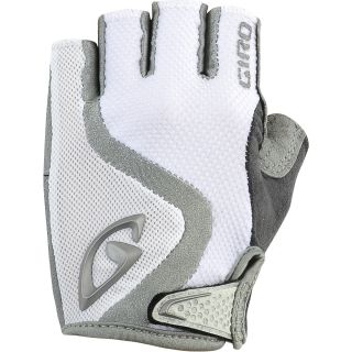 GIRO Womens Tessa Road Cycling Gloves   Size Large, White/silver