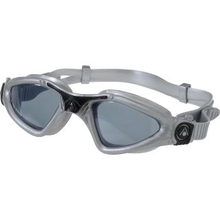 AQUA SPHERE Kayenne Goggles   Smoke Lens, Silver/black