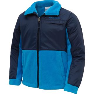 COLUMBIA Boys Steens Mountain Overlay Fleece Jacket   Size XS/Extra Small,