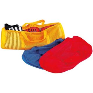 Sport Supply Group Mesh Duffle Bag, Scarlet (SNDUFLSC)