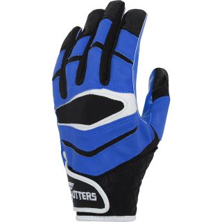 CUTTERS Adult X40 C TACK Revolution Football Gloves   Size Small, Royal