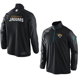 NIKE Mens Jacksonville Jaguars Alternate Color Dri FIT Half Zip Top   Size