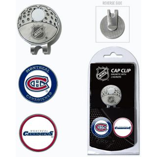 Team Golf Montreal Canadiens 2 Marker Cap Clip (637556144478)