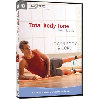 STOTT PILATES Total Body Toning with Tubing; Lower Body & Core (DV 81228)