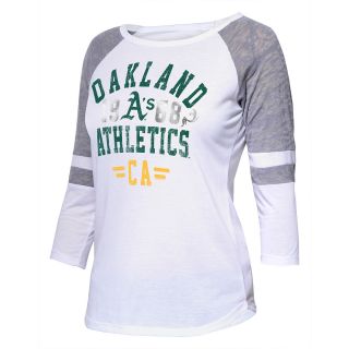 Touch By Alyssa Milano Womens Oakland Athletics Stella T Shirt   Size Small