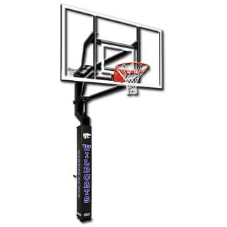 Goalsetter Kansas State Wildcats Basketball Pole Pad, Black (PC824KSU1)