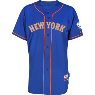 Majestic Athletic New York Mets Blank Authentic Alternate Road Royal Cool Base