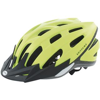Ventura Adult Cycle Helmet   Size Medium, Neon Yellow (731436)