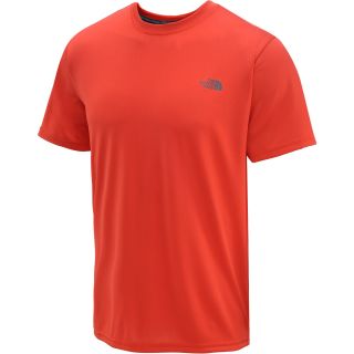 THE NORTH FACE Mens Reaxion Amp Short Sleeve T Shirt   Size Xl, Fiery Red