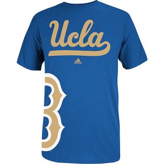 adidas Mens UCLA Bruins Getting Big Short Sleeve T Shirt   Size Medium,