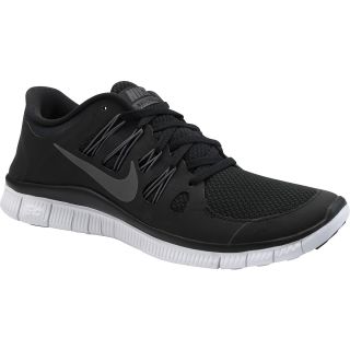 NIKE Mens Free 5.0+ Running Shoes   Size 10, Black/grey/white