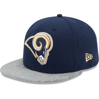 NEW ERA Mens St. Louis Rams On Stage Draft 59FIFTY Fitted Cap   Size 7.625,