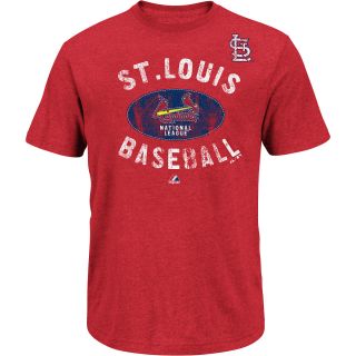 MAJESTIC ATHLETIC Mens St. Louis Cardinals League Legend Short Sleeve T Shirt  