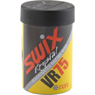 SWIX VR75 Yellow Klisterwax Soft Hard Kick Wax, Yellow