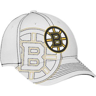 REEBOK Mens Boston Bruins 2014 Draft Flex Fit Cap   Size L/xl, White