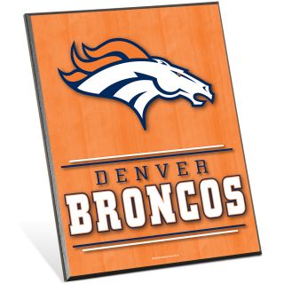 Wincraft Denver Broncos 8x10 Wood Easel Sign (29113014)
