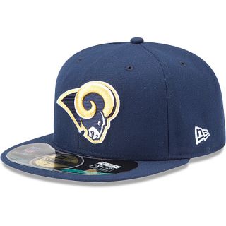 NEW ERA Youth St Louis Rams Official On Field 59FIFTY Fitted Hat   Size 6 3/8,