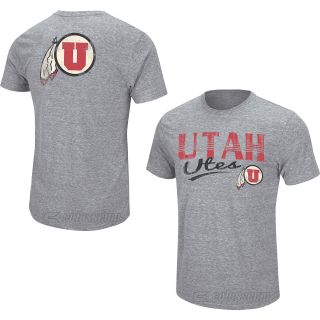 COLOSSEUM Mens Utah Utes Atlas Short Sleeve T Shirt   Size Xl, Grey
