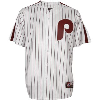 Majestic Athletic Philadelphia Phillies Replica Cooperstown Blank Home Jersey  