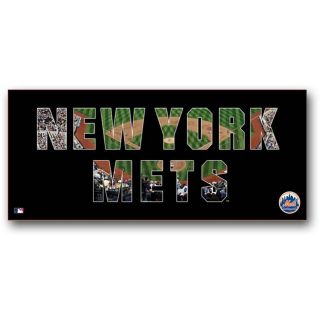 Artissimo New York Mets MLB Team Pride Art 12x26 (ARTBBNYMTP12)