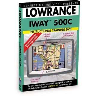 Bennett Media Lowrance Iway 500C Instructional DVD (N2343DVD)