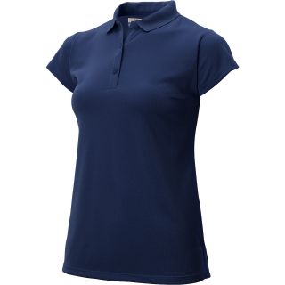 COLUMBIA Womens Innisfree Short Sleeve Polo   Size Small, Collegiate Navy