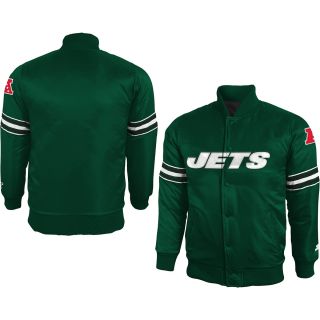 Kids New York Jets Varsity Snap Jacket (STARTER)   Size Medium