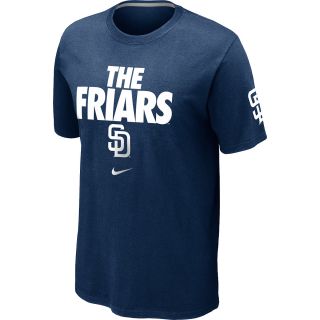 NIKE Mens San Diego Padres The Friars Local Short Sleeve T Shirt 12   Size