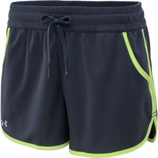 UNDER ARMOUR Womens Rally Shorts   Size Small, Lead/xray