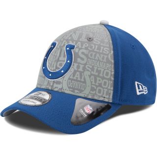 NEW ERA Mens Indianapolis Colts 2014 Draft Reflective 39THIRTY Stretch Fit Cap