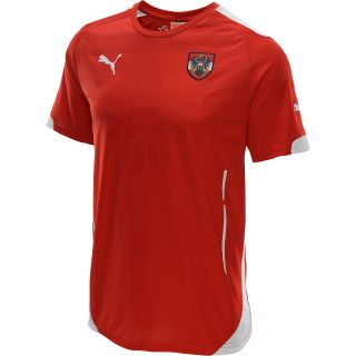 PUMA Mens Austria 2014 Home Replica Soccer Jersey   Size Xl, Red/white