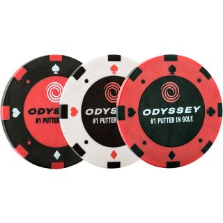 Odyssey Poker Chip Ball Markers 3 pk (C11109)