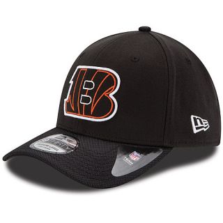 NEW ERA Mens Cincinnati Bengals HC 39THIRTY Logo Line Cap   Size L/xl, Black