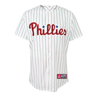 Majestic Athletic Philadelphia Phillies Replica Blank Home Jersey   Size Small,