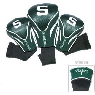 Team Golf Michigan State University Spartans 3 Pack Contour Head Covers
