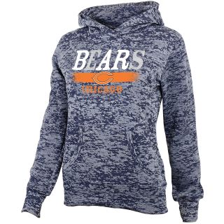 NFL Team Apparel Girls Chicago Bears Shawl Neck Hoody   Size Large