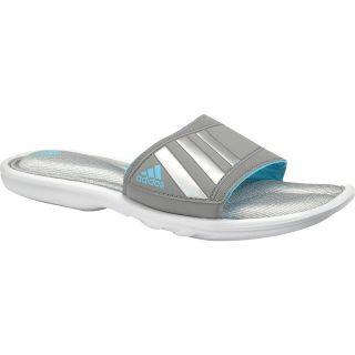 adidas Womens Tayuna FOAMFIT Vario Slides   Size 8, Aluminum