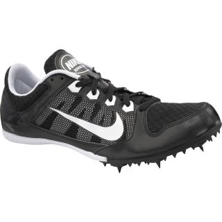 NIKE Unisex Zoom Rival MD 7 Track Shoes   Size 10, Black/white