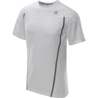 CHAMPION Mens PerforMax Short Sleeve T Shirt   Size Xl, White