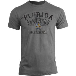 OLD TIME SPORTS Mens Florida Panthers Eastvale Tri Blend Short Sleeve T Shirt  