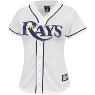 Majestic Womens Tampa Bay Rays Replica Generic Home Jersey   Size XL/Extra