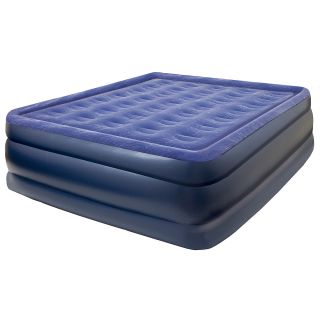 Pure Comfort Queen Size Raised Airbed with Flocked Top (8501AB)