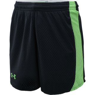 UNDER ARMOUR Womens Trophy Shorts   Size Small, Black/lizard