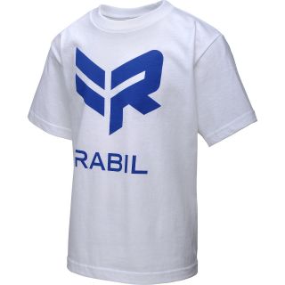 WARRIOR Boys Paul Rabil Lacrosse Short Sleeve T Shirt   Size Xl, White
