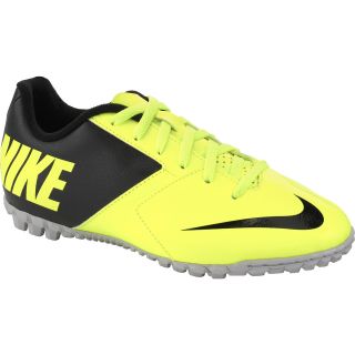 NIKE Boys FC247 Jr. Bomba II Low Soccer Shoes   Size 3.5, Iguana/bamboo