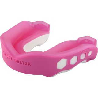 SHOCK DOCTOR Adult Gel Max Flavor Fusion Strapless Mouthguard   Bubblegum  