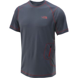 THE NORTH FACE Mens Shudder Peak Hybrid Short Sleeve T Shirt   Size Xl,