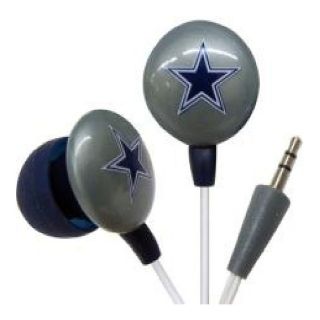 iHip Dallas Cowboys Logo Earbuds (HPFBDALEB)