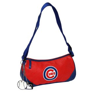 Concept One Chicago Cubs Helga Perforated PVC Handbag Featuring Screen Printed